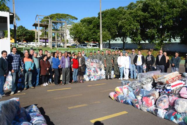 Fundo Social entrega agasalhos e cobertores para 20 entidades de Prudente