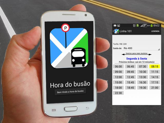 Analistas de sistemas desenvolvem aplicativo que permite consulta de itinerários de ônibus