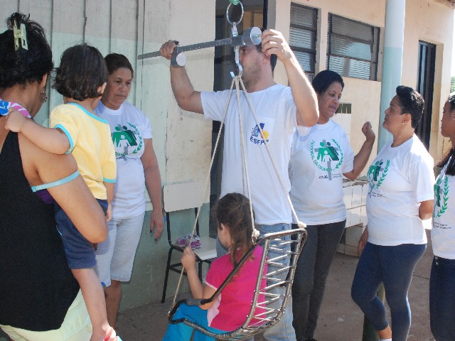 ESF/Guanabara faz parceria com Pastoral para controle nutricional mensal de 125 crianças