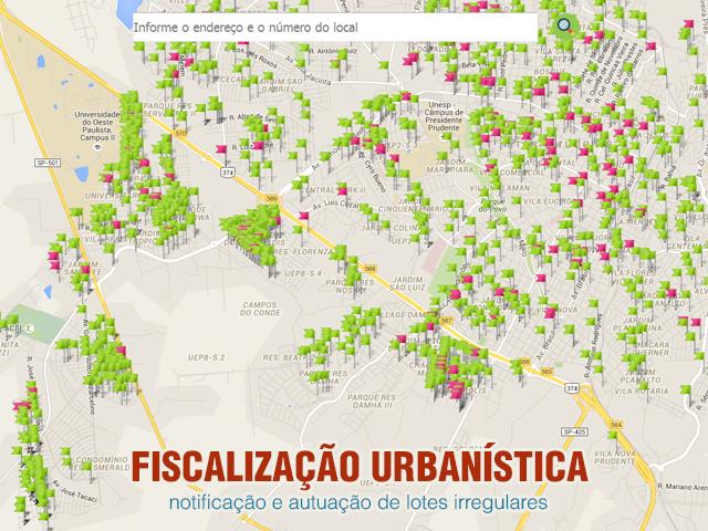 Notificações e autuações em lotes irregulares podem ser consultadas em site da Prefeitura