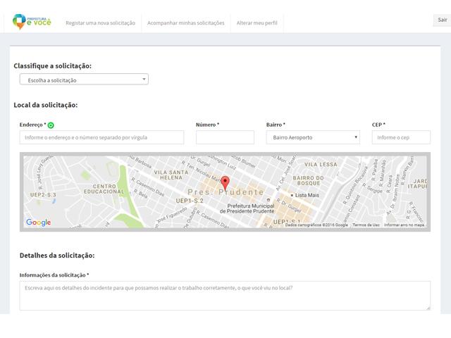 Prefeitura disponibiliza site para solicitações de serviços, reclamações e denúncias