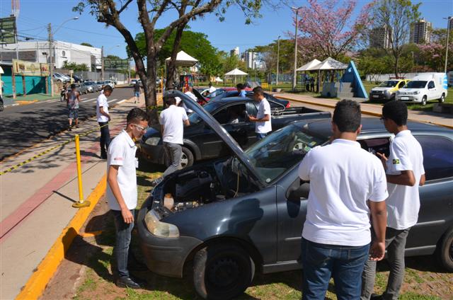 Semana do Trânsito: Pit Stop e Bloqueios Educativos são realizados no Parque do Povo
