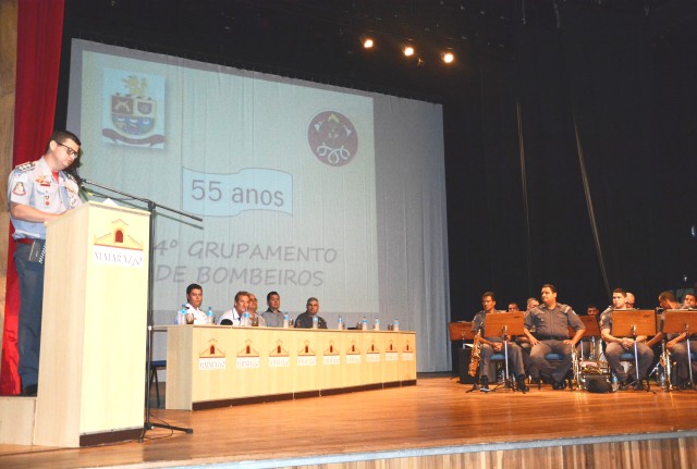 14º Grupamento de Bombeiros completa 55 anos e presta homenagem a profissionais