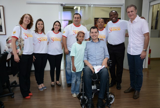 Prefeito recebe convite do “Quebrando o Silêncio” no dia 26 agosto, na Praça 9 de Julho
