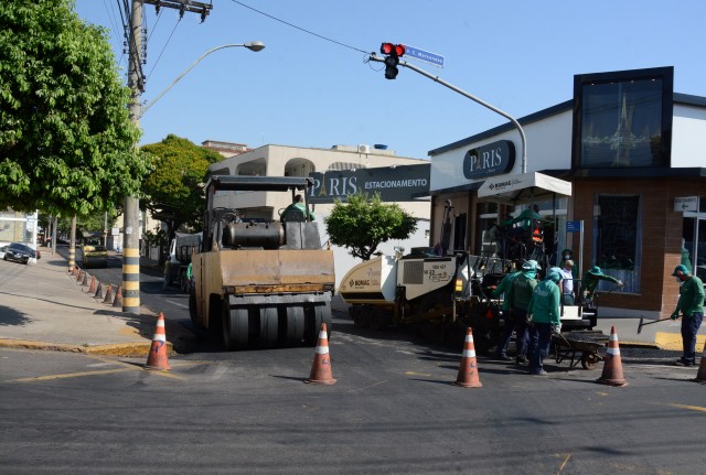Obras de Recapeamento asfáltico contemplam Rua Álvares Machado na Vila Euclides  