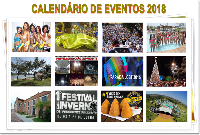 Setur Prudente abre cadastro para o Calendário de Eventos