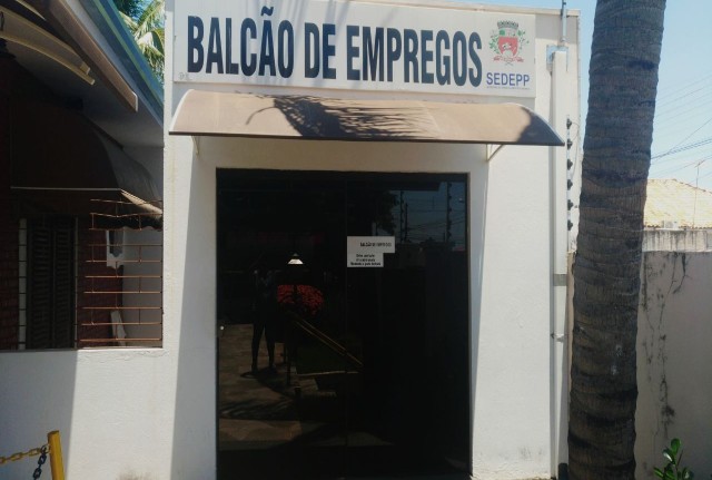 Balcão de Empregos da Sedepp disponibiliza 531 vagas para Prudente região 