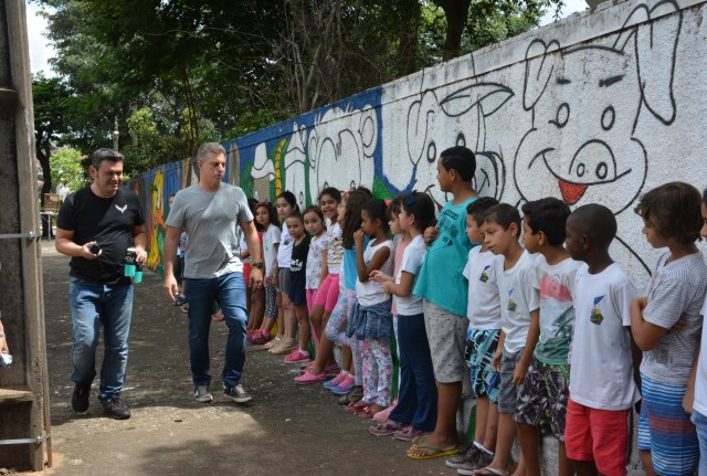 Professor Itamar Xavier de Camargo do Cidadescola é reconhecido em programa de TV 