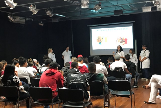 Alunos de escola pública recebem acompanhamento Nutricional em projeto da Juventude
