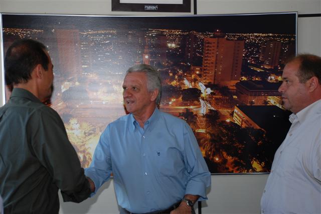 Biancardi recebe prefeito  eleito Milton Carlos de Melo