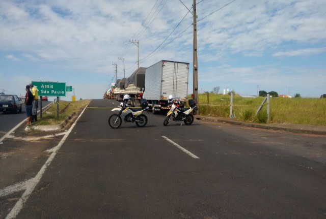 Semav participa de operação para liberar ponto de concentração dos caminhoneiros