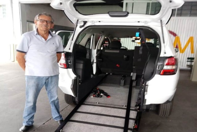 Presidente Prudente terá táxi adaptado para transportar cadeirantes 