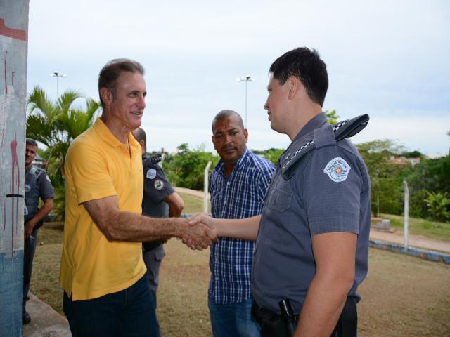 Prefeito vistoria policiamento 24h no Parque São Lucas/ São Matheus