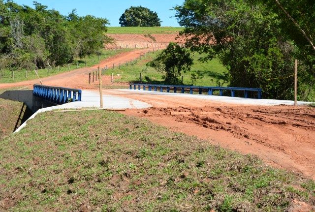 Inauguração da Ponte Alta sobre o Córrego da Onça ocorre nesta quarta-feira