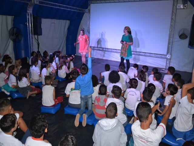 Cine Cultura: alunos do Cidadescola participam de workshop de criação de filmes