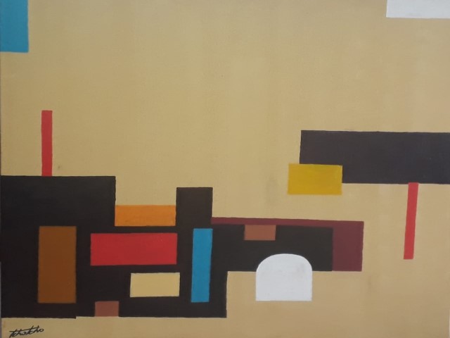 Exposição ‘Cores e Formas’ de Donizete Rangel pode ser visitada na Galeria Takeo Sawada