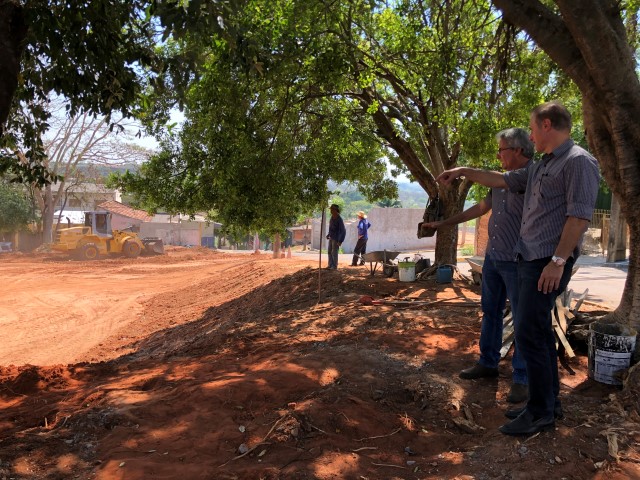 Governo realiza construção de área de lazer na antiga sede do Cras Núcleo Nochete 