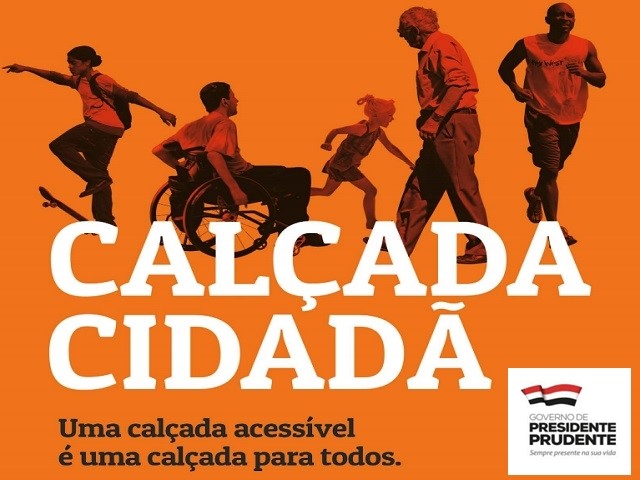 Prefeitura lança cartilha para conscientizar população sobre o uso das calçadas