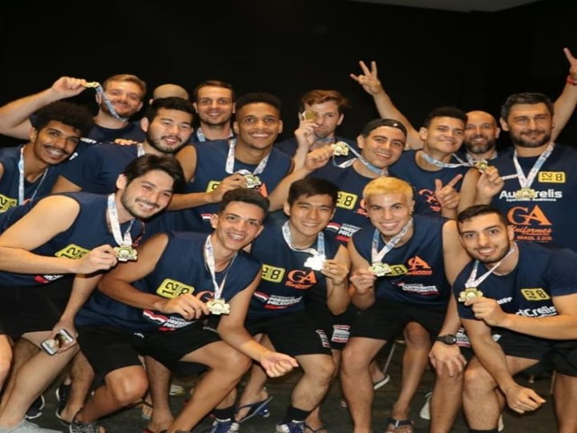 Vôlei Masculino da Semepp é campeão  da Liga Amadora de Maringá