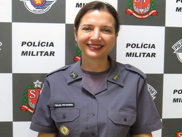 Tenente Coronel PM Renata Fassina assume comando do 18° Batalhão 
