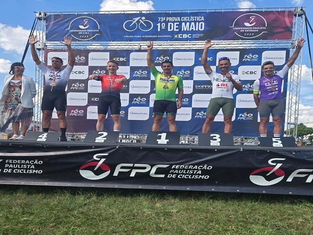 Almir Rogério Lobo é campeão paulista de ciclismo em disputa em  Indaiatuba