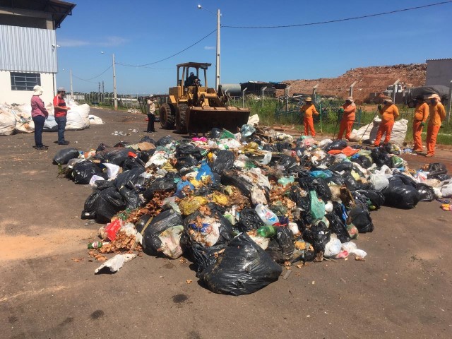 Consórcio realiza teste de resíduos para determinar composição do material gerado